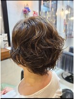 オレンジポップ 検見川浜南口店(ORANGE POP) メッシュ入りパーマ