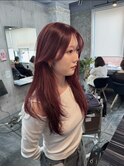 長崎　韓国/レイヤーカット/顔周り