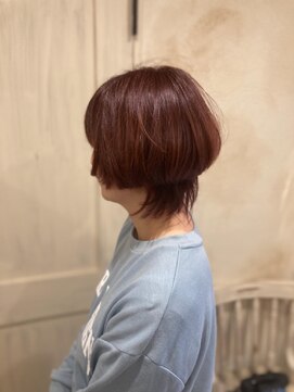 ヘアーリゾートガーデン 南林間店(Hair Resort Garden) チェリーブラウン/クラゲウルフ/ボブウルフ