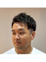 ジェントル(GENTLE) 清潔感と男らしさ◎アップバンクショート/黒髪/ビジネス