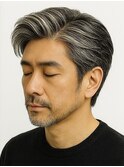 メンズハイライトバレイヤージュメッシュ
