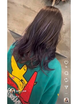 コティナ(cotina.) ラベンダーハイライト外国人風カラーハイライト