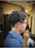 ツーブロック　ラルフカール　メンズパーマ　ビジネスパーマ　