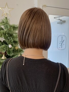 ミルクティーベージュ/ミニボブ/バイカルテ