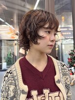 ミィ 表参道(mee.)&nbsp;似合わせカット ボブパーマ パーマ ミニボブ 切りっぱなしボブ