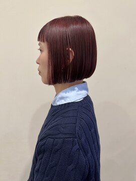 シズク(sizuk) ボブ×ローズカラー