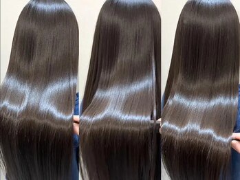 ウニカ デ ビエモン(UN1CA de BIEMON)の写真/話題の《髪質改善》で憧れのさらさらストレートとツヤが手に入る♪悩みのない髪でストレスフリーな毎日へ☆