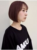 艶髪前下がりボブ