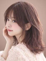 レム 長町店(L.E.M)&nbsp;小顔くびれミディ×透け感ベージュカラー