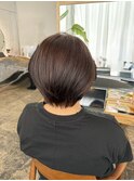 《大人の似合わせショートヘア》江幡彩音
