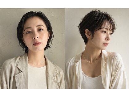 ハロヘアー(halo hair)の写真