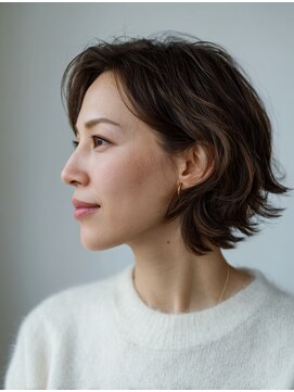 アブニール 我孫子(AVENIR) ワンホンレイヤー/ミルクティーブロンド/ダークブルー/我孫子