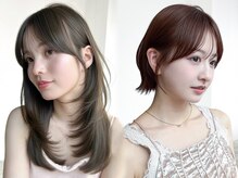 横顔が盛れる☆小顔印象を狙うなら【顔周りカット】[韓国風/レイヤーカット/ハッシュカット/前髪/銀座駅]
