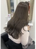 【RURI】10代20代/ロング/グレージュ/福岡天神
