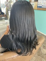 ヘアーディア みどり店(Hair...DiA)&nbsp;暗髪でも柔らかく〇透明感のある艶グレージュ