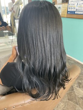 ヘアーディア みどり店(Hair...DiA) 暗髪でも柔らかく〇透明感のある艶グレージュ