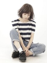 フィールエー 南吉成店(feel.a)&nbsp;オリーブアッシュ/ヘルシースタイル/ふんわりカール/