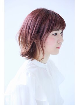 イマージュヌフ(image neuf) ゆるハネ切りっぱなしボブ