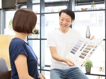 ヘアーアンドメイク プラス(hair&make PLUS)の雰囲気（どのメニューも丁寧にじっくり行ってくれるのが人気の秘訣◎）