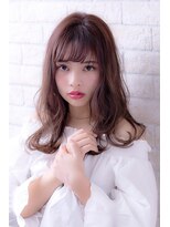 ヘアーアートシフォン 池袋西口店(Hair art chiffon) くびれセミディ大人かわいいエッジショートインナーカラー