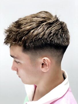 ユキオ オブ ヘアー(YUKIO of Hair) 【ツーブロック】ネープレス×アップバング×無造作ショート