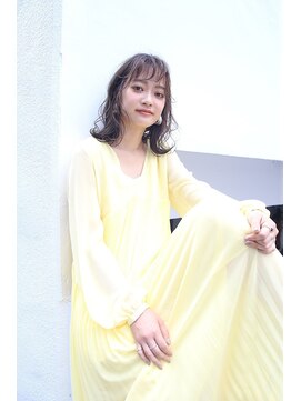 チックタック モーガン エアライン(TICK-TOCK MORGAN airline) 【TICK-TOCK MORGAN】ミディアムガーリーボブ