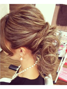 アスクグロース(ask growth) 外国人風カラー、ヘアセット