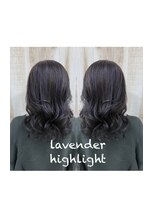 ヘアホームエイト(Hair Home No,8) *lavender highlight *