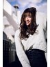 カラー＋色落ち防止トリートメント #新宿髪質改善韓国メンズカットハイトーン