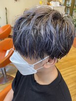キキ 美容室(KIKI)&nbsp;ネイビーグレージュスタイル☆