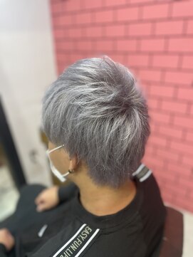 キャンディーエッグ(Candy egg) ☆メンズスタイルホワイトシルバー☆福岡久留米