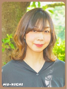 むーきち 吉祥寺(mu-kichi) 艶っと外はねミディアム【mu-kichi吉祥寺】