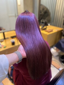 ジーナ 勝どき(Zina) 髪質改善＊大人ガーリー暖色カラー＊美髪【Zina 勝どき】