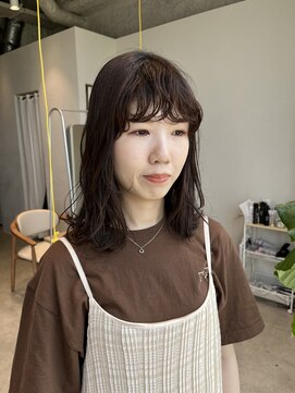 キチ(kici) S字前髪パーマ