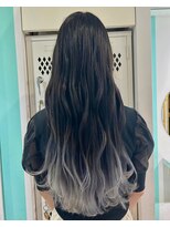 マティーナ ヘアー 池袋(Matina hair)&nbsp;【ホワイトシルバーグラデーション】20代30代40代50代