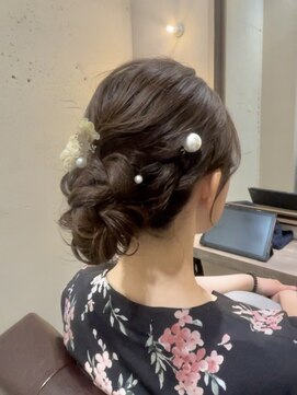 ミリ 千歳烏山(Mili CARE&SPA) シニヨンアレンジ