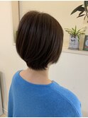 ショートｘパープルブラウン