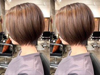 ヴィップルーム(viproom)の写真/小顔/360度完璧な貴女史上最も小顔なショート/ボブ。カットで創る艶めく髪質改善ヘア【四街道】