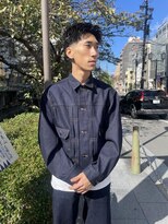 ビビディ バビディ ブー 河原町三条店(Bibbidi.bobbidi.boo)&nbsp;メンズ 黒髪短髪スパイキーショート