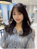 髪質改善ブルージュカラー韓国風小顔レイヤー銀座　邊田