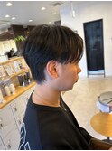 清潔感◎センターパート