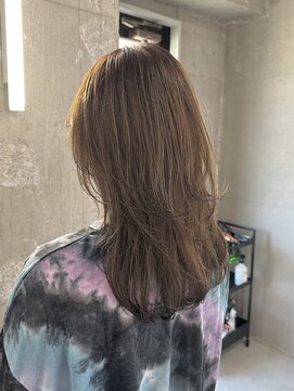 ラック 表参道(LUCK) レイヤー/マロンベージュ/くすみベージュ/表参道/原宿