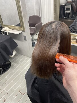 アヤメ 巣鴨店(ayame) 髪質改善_艶髪_ストレート_ボブ_巣鴨