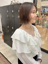 リンダ(LINDA)&nbsp;タッセルボブ/レイヤー/艶カラー[札幌美容室LINDA]