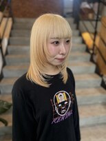 if&nbsp;抜きっぱなしブロンド/レイヤーカット