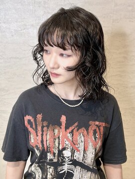 タヤ 東急百貨店吉祥寺店(TAYA) ミディアムウルフ/ウルフパーマ/ウェーブヘア