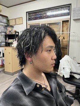 フラワー(Flower) ツイスパ&金メッシュ