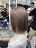 メルティカラー似合わせカットウェーブミディアム縮毛矯正