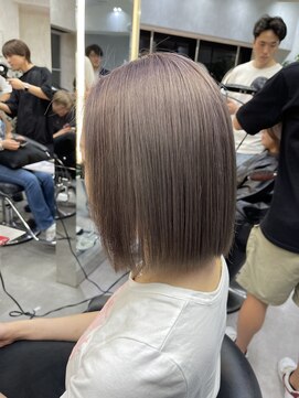 ロンドロゼ 池袋(Lond rose) メルティカラー似合わせカットウェーブミディアム縮毛矯正