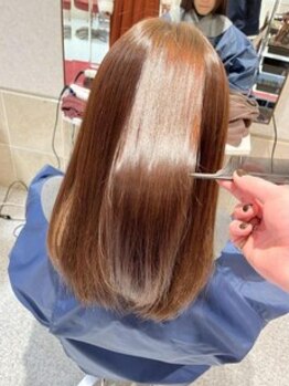 ヘアデザイン アンジェリク(HAIR DESIGN ANGELIQUE)の写真/髪質改善メニューが豊富◎丁寧なカウンセリングで一人ひとりのお悩みにあわせて理想のスタイルを叶えます★